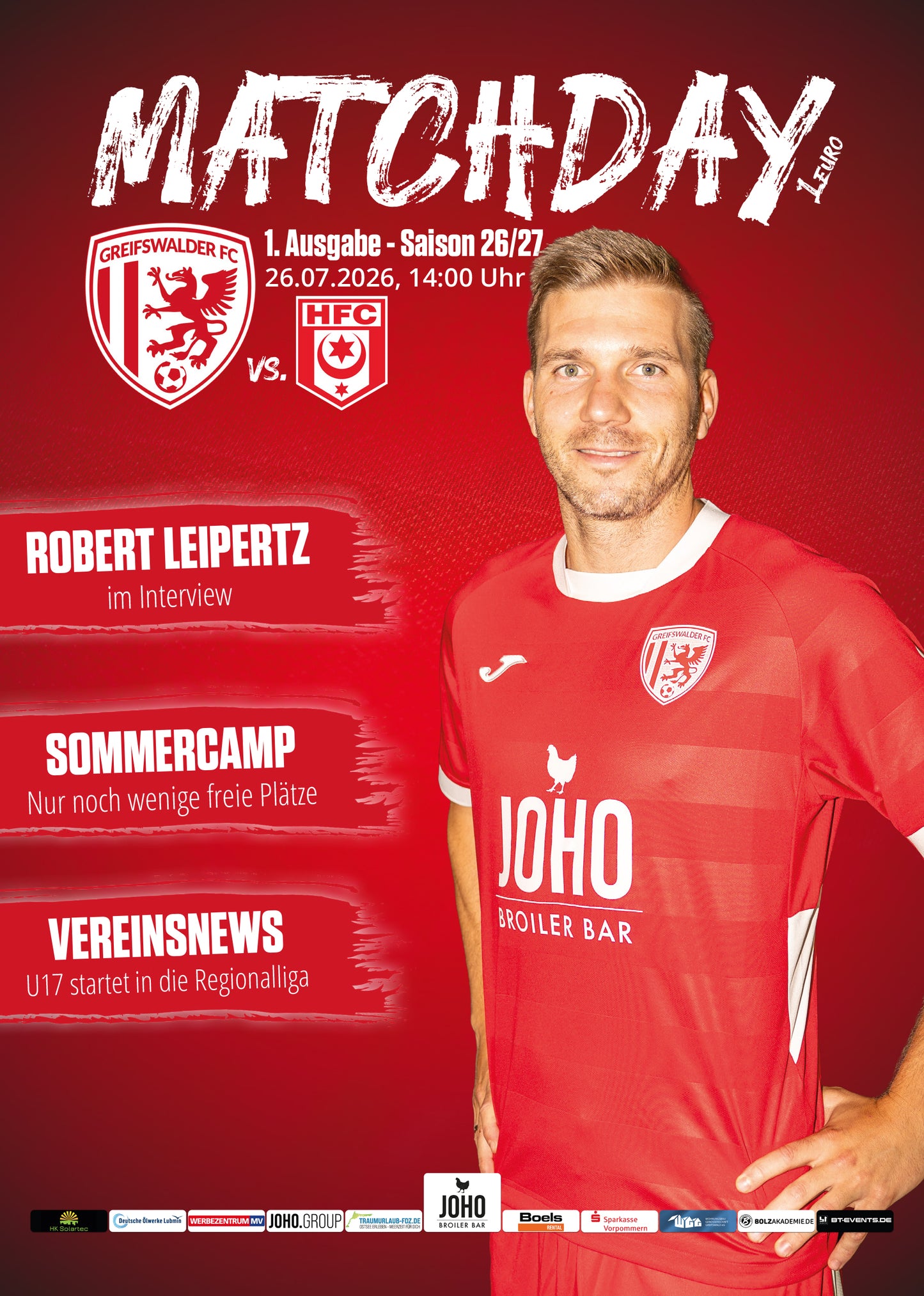 Stadionheft - Matchday 26/27 #1