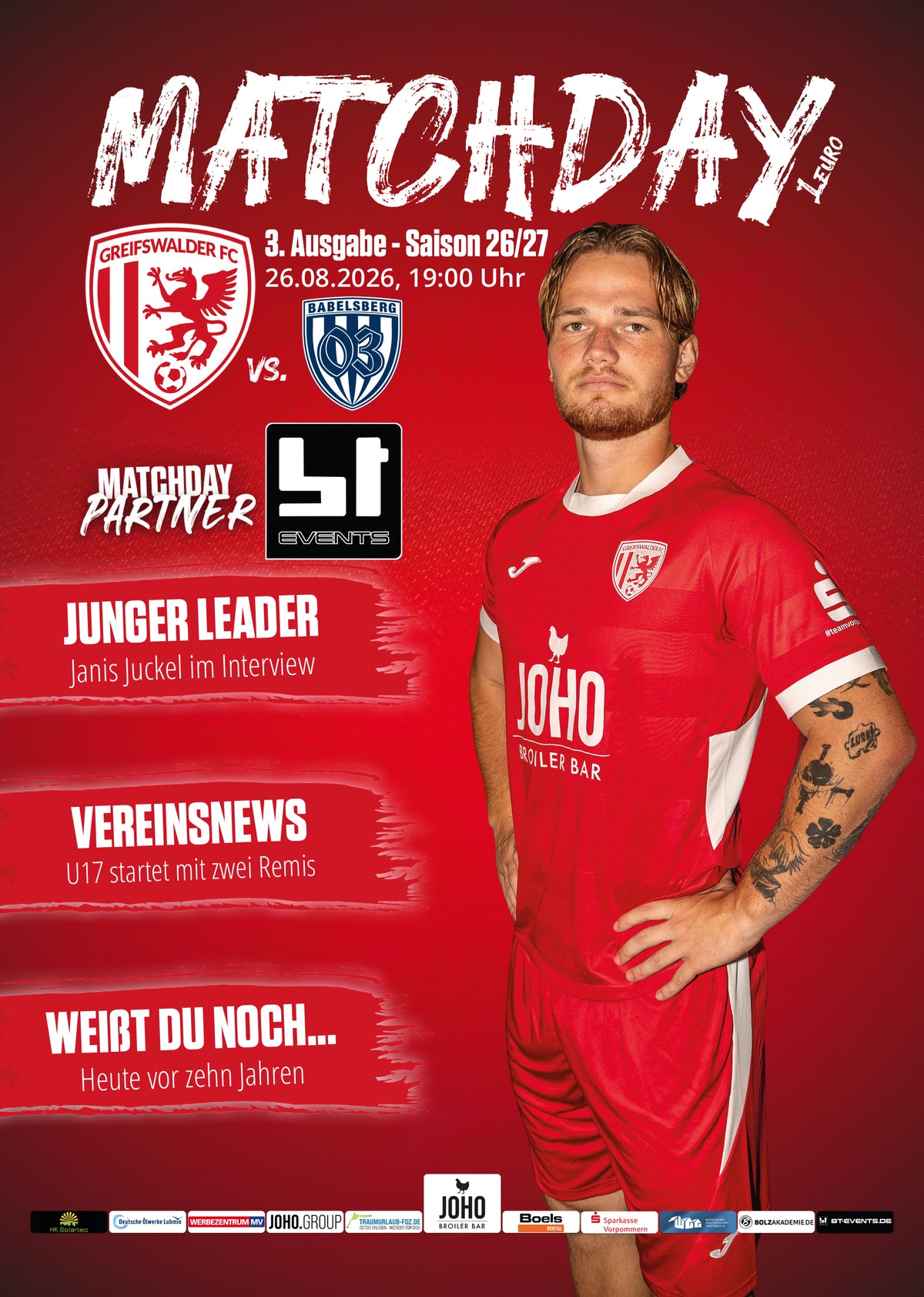Stadionheft - Matchday 26/27 #3