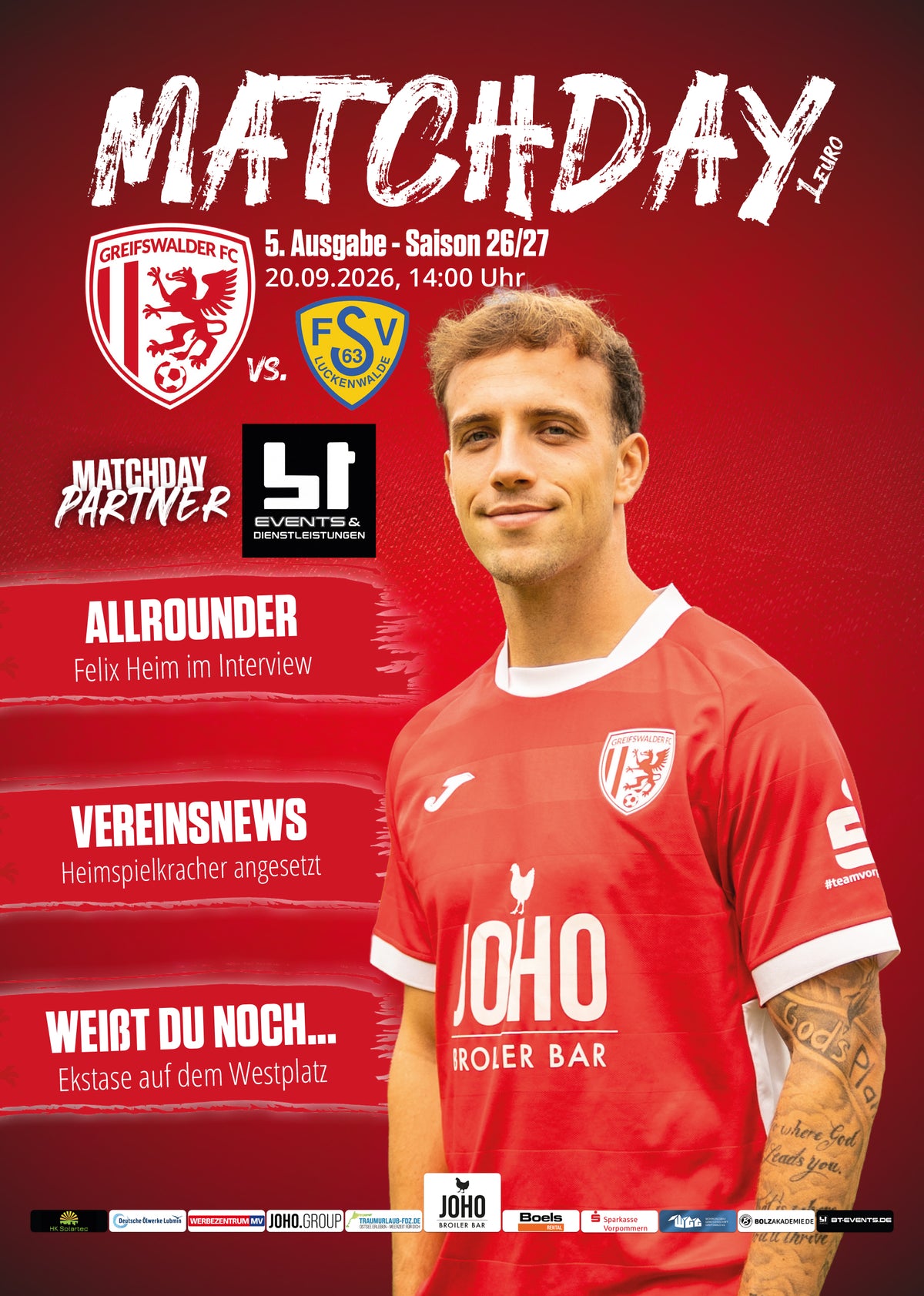 Stadionheft - Matchday 26/27 #5