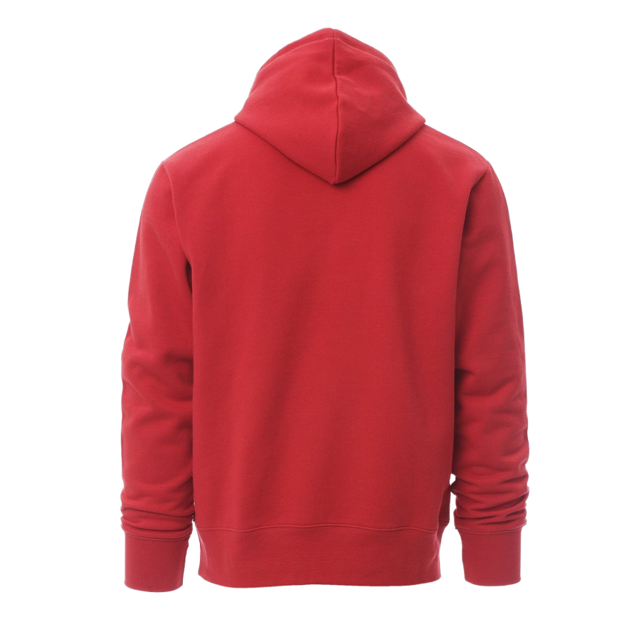 Hoodie mit Greif-Schriftzug „Greifswalder FC" I Rot