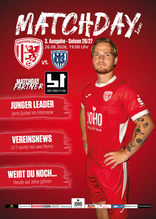 Stadionheft - Matchday 26/27 #3