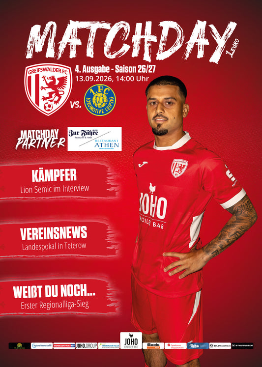 Stadionheft - Matchday 26/27 #4