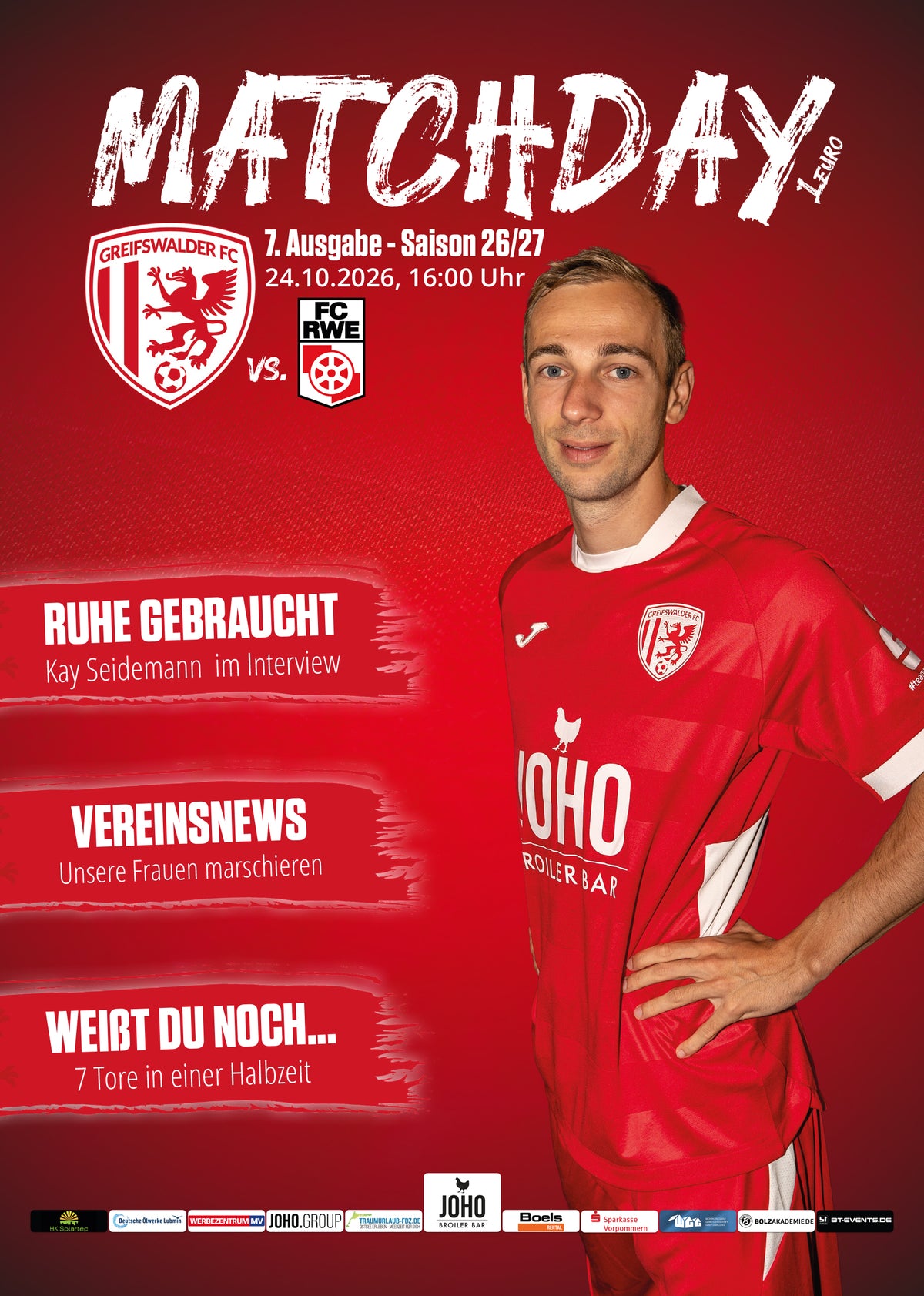 Stadionheft - Matchday 26/27 #7